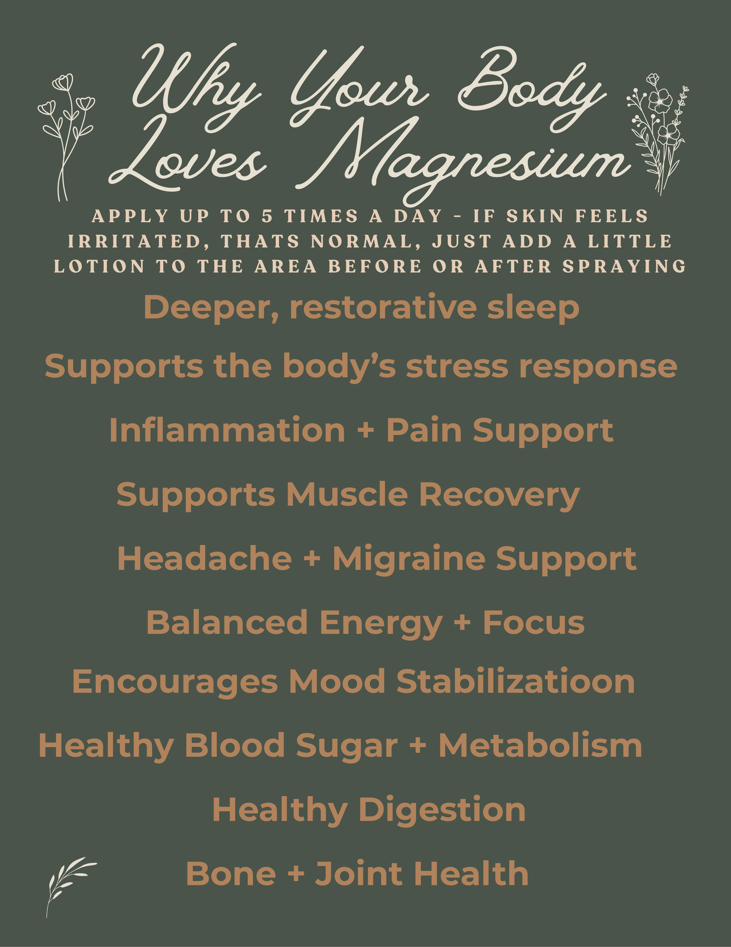 Immunity Magnesium Spray