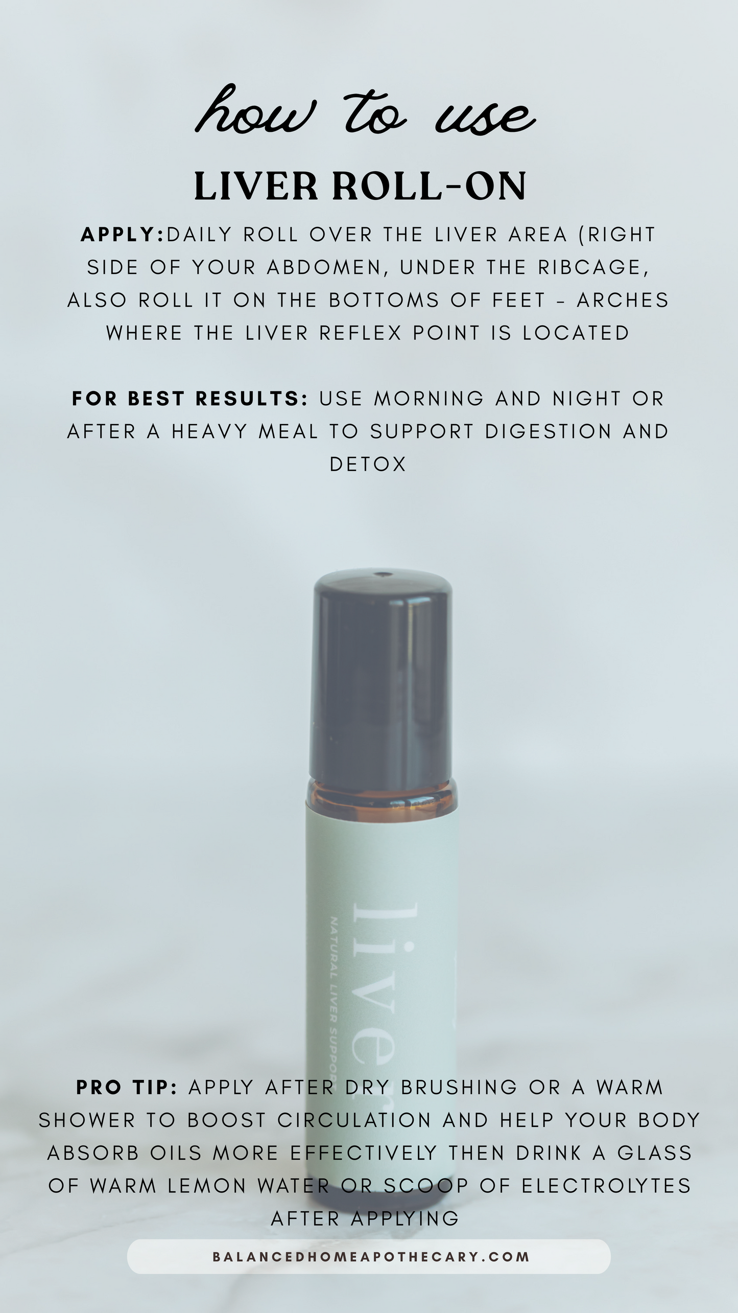Liver Rollerball – Daily Support for Detox + Balance