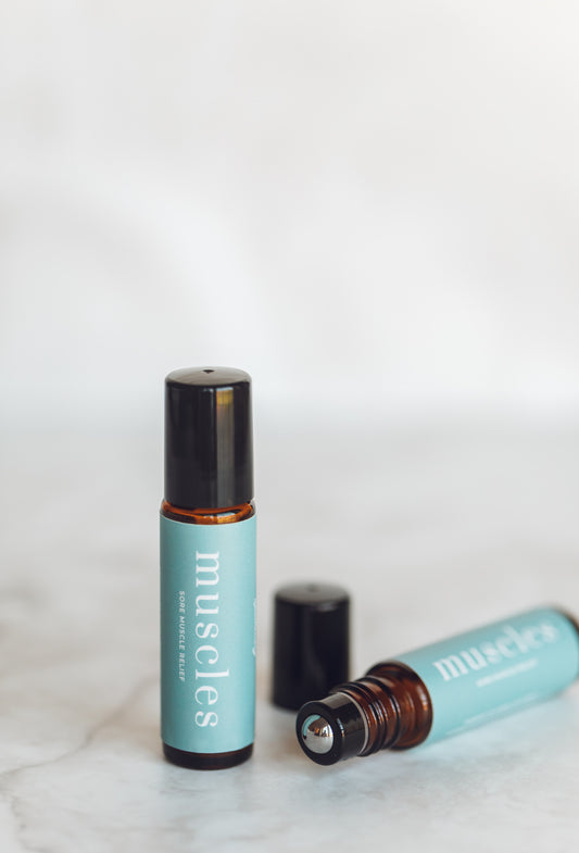 Deep Muscles Essential Oil Blend Rollerball