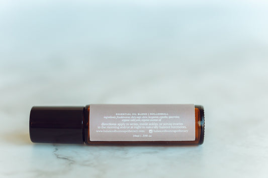 Hormone Balance Essential Oil Rollerball with Organic Wild Yam – 10ml