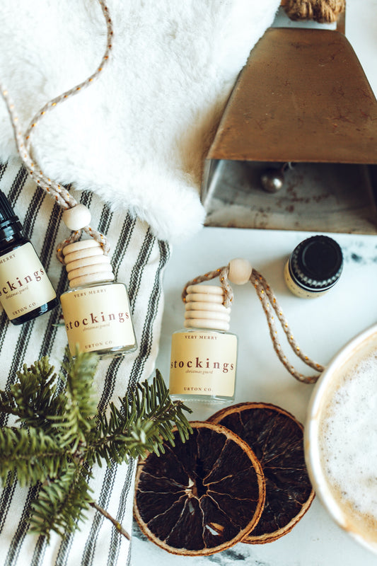 Stockings Essential Oil Blend - White Christmas Pumpkin Aromatherapy