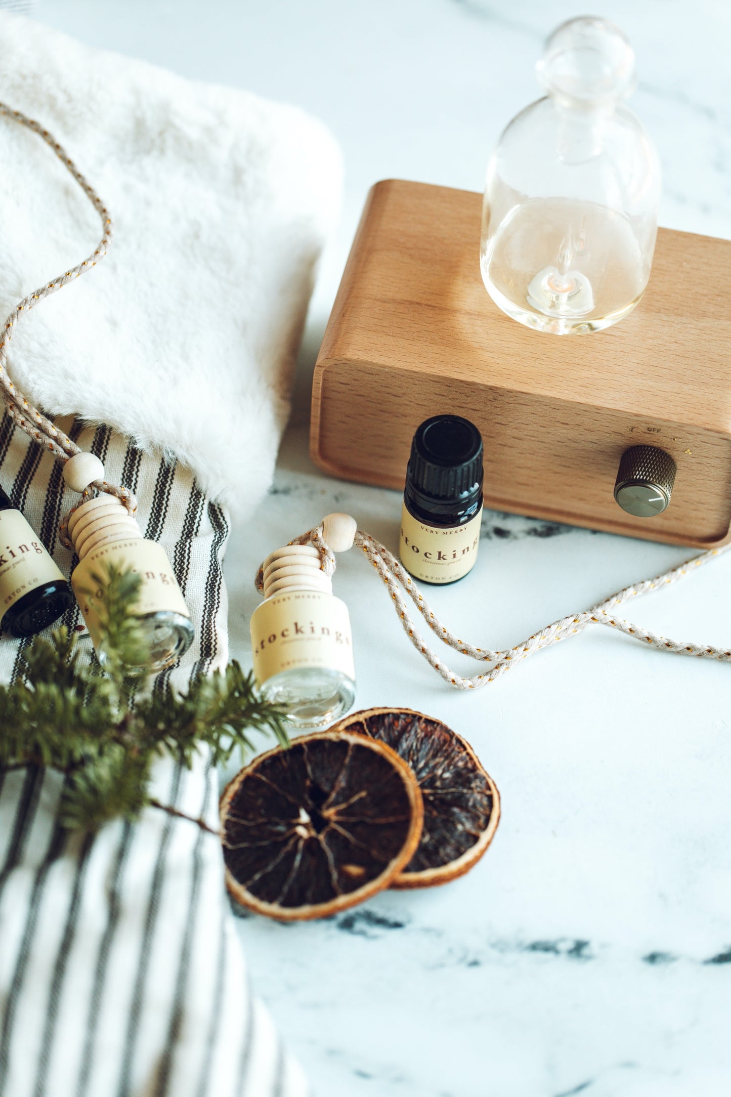 Stockings Essential Oil Blend - White Christmas Pumpkin Aromatherapy
