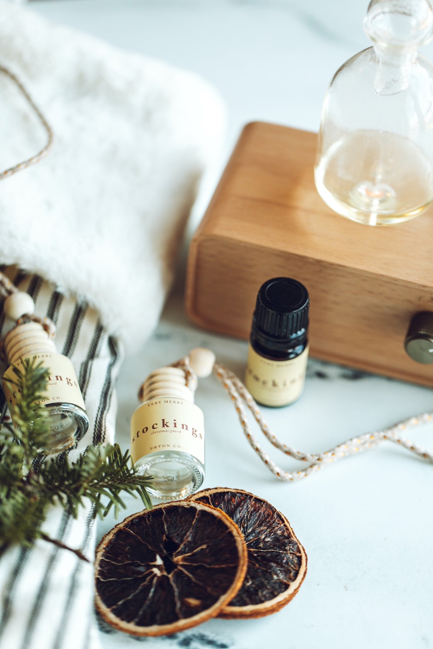 Stockings Essential Oil Blend - White Christmas Pumpkin Aromatherapy