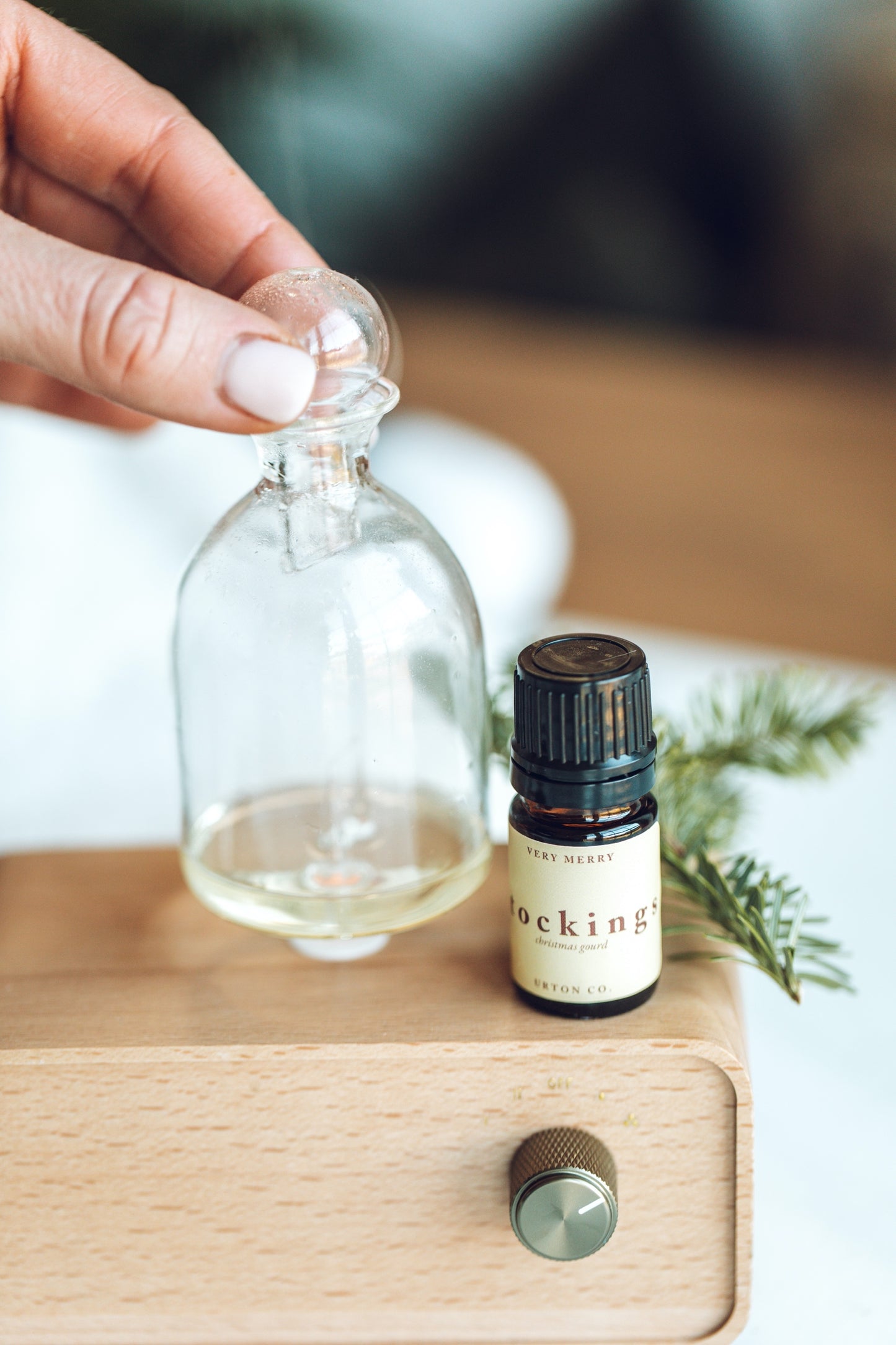 Stockings Essential Oil Blend - White Christmas Pumpkin Aromatherapy