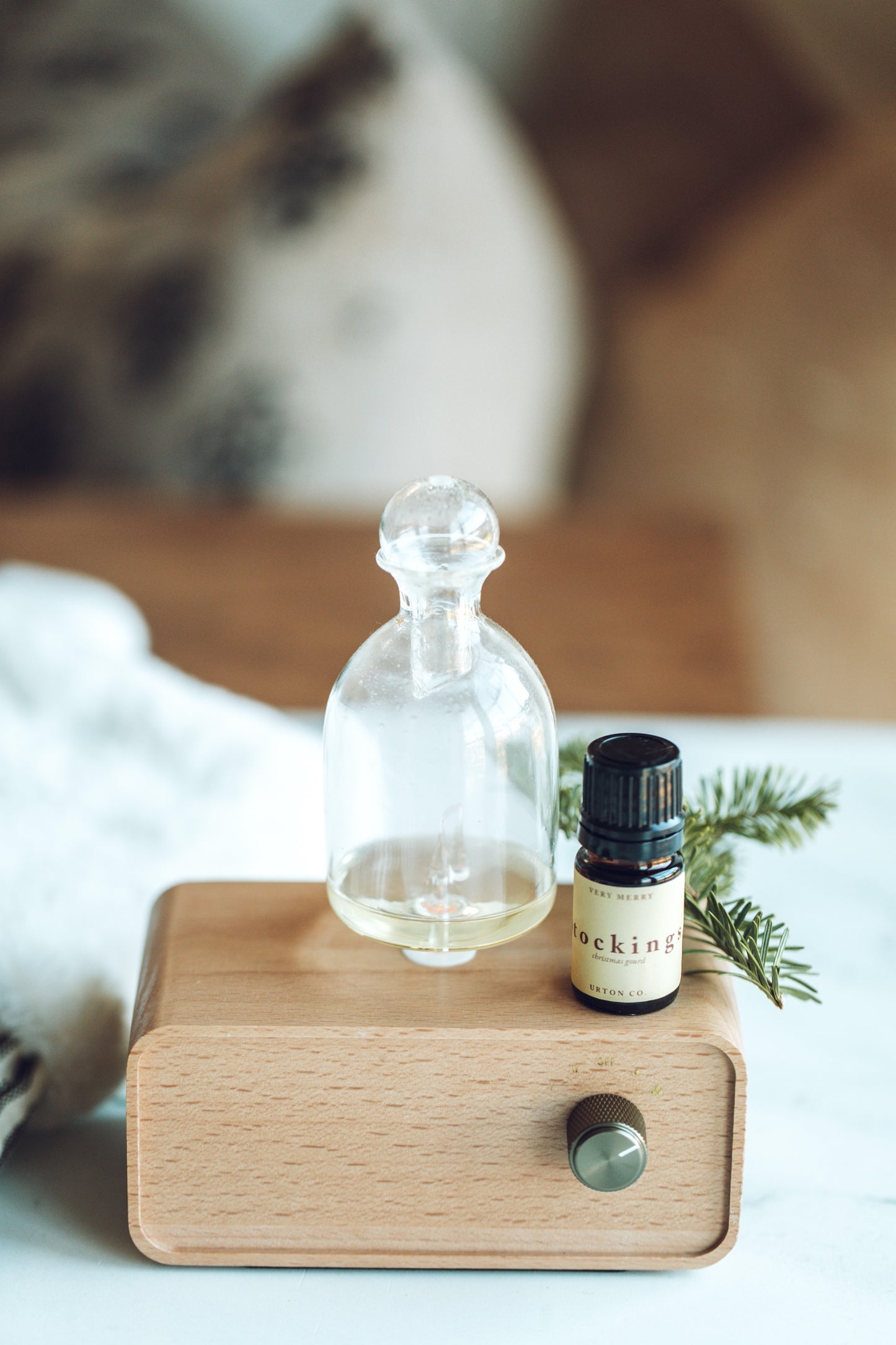 Stockings Essential Oil Blend - White Christmas Pumpkin Aromatherapy