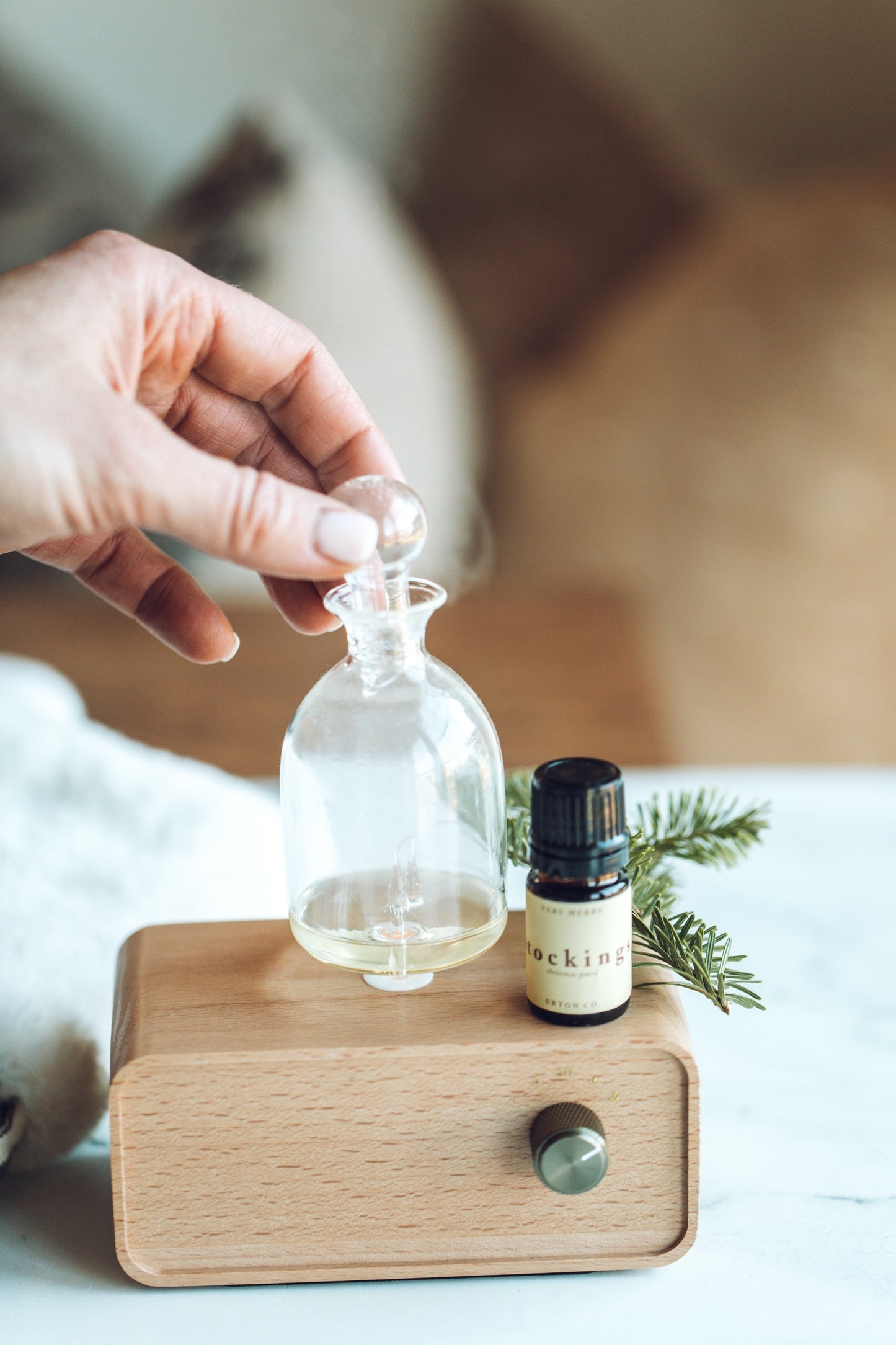 Stockings Essential Oil Blend - White Christmas Pumpkin Aromatherapy
