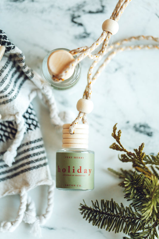 Holiday Essential Oil Blend - Fir + Jasmine + Sandalwood