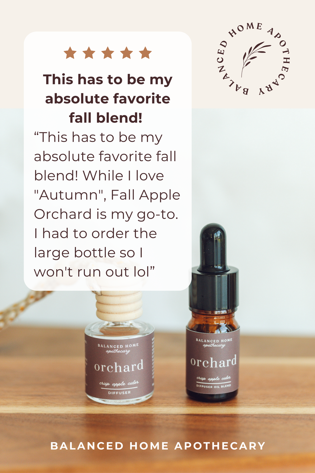 Fall Apple Orchard Essential Oil Blend
