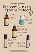 Summer Resilience Kit | Seasonal Resilience & Natural Comfort for Busy Families