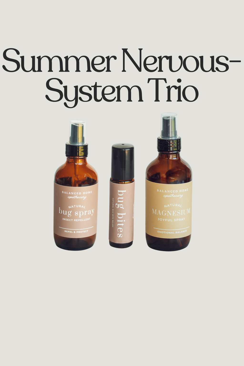 Summer Resilience Kit | Seasonal Resilience & Natural Comfort for Busy Families