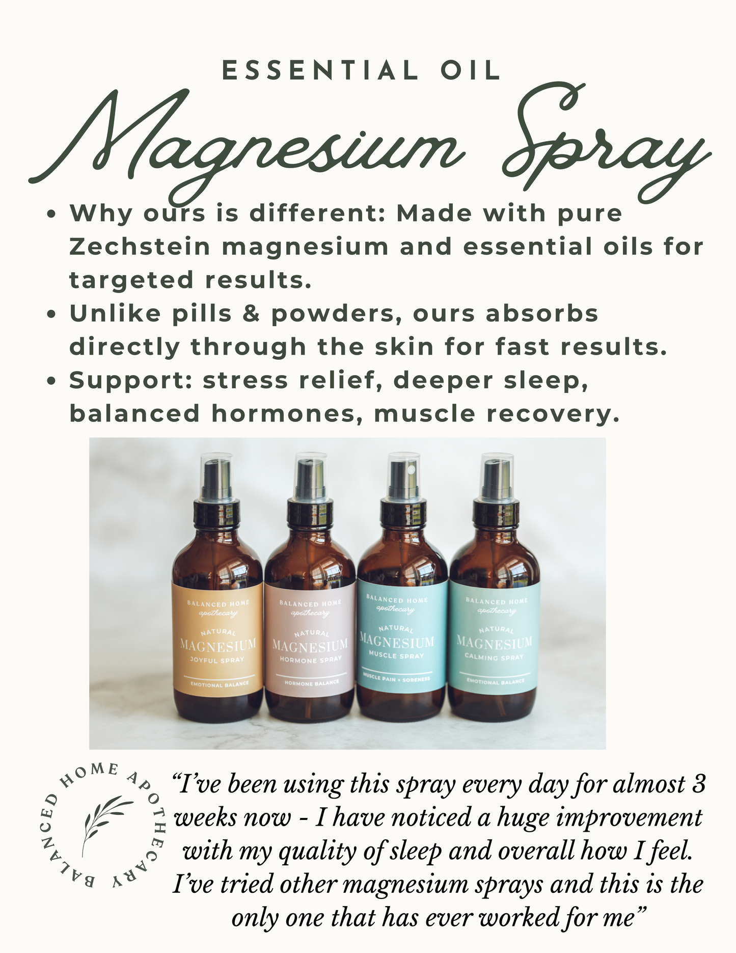 Immunity Magnesium Spray