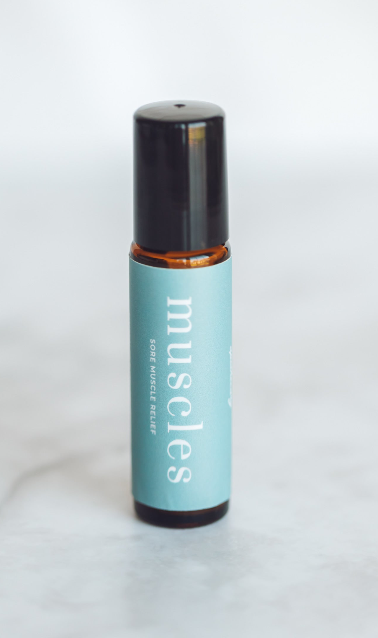 Muscles Essential Oil Rollerball with Magnesium Chloride | Grounding Aromatherapy Blend