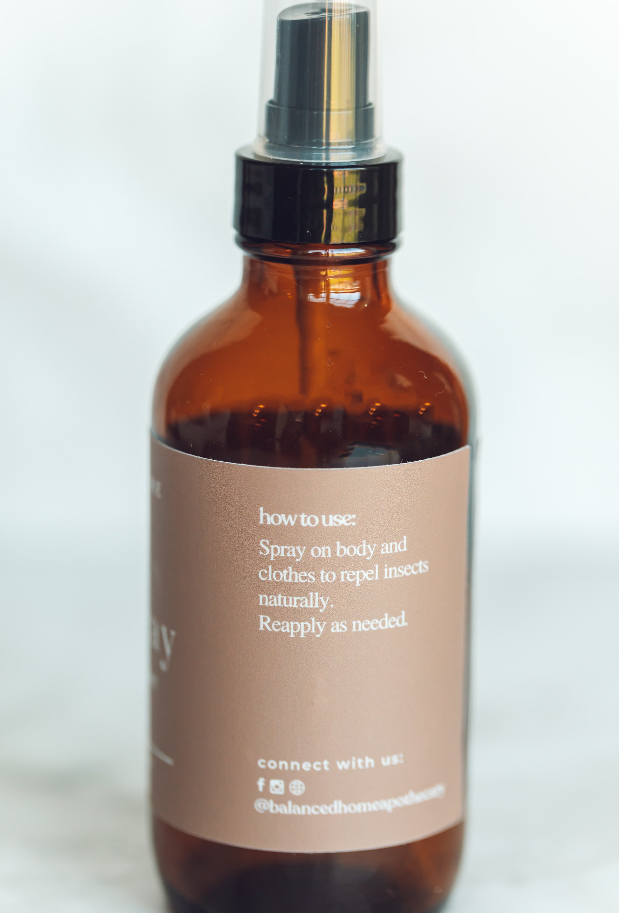Ancestral Natural Bug Spray for kids - DEET-free mosquito repellent with Catnip and Lemon Eucalyptus