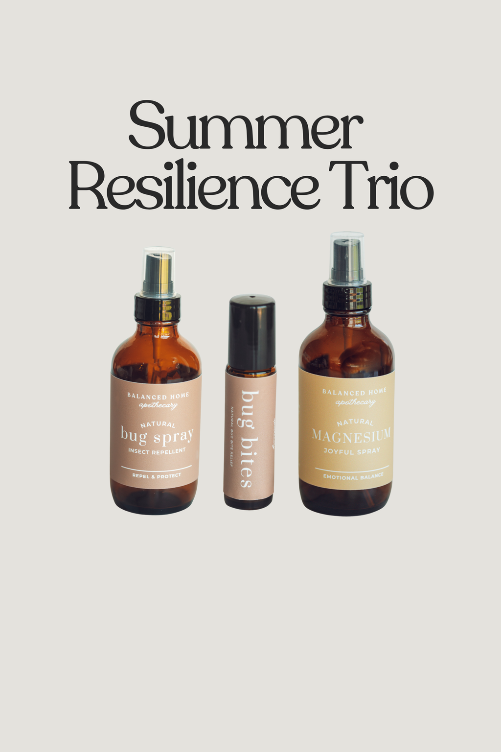 Summer Resilience Kit | Seasonal Resilience & Natural Comfort for Busy Families