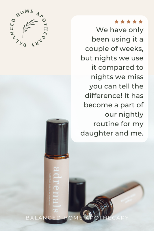 Adrenals Essential Oil Rollerball - Gentle Nervous System Support for Kids + Nighttime Calm