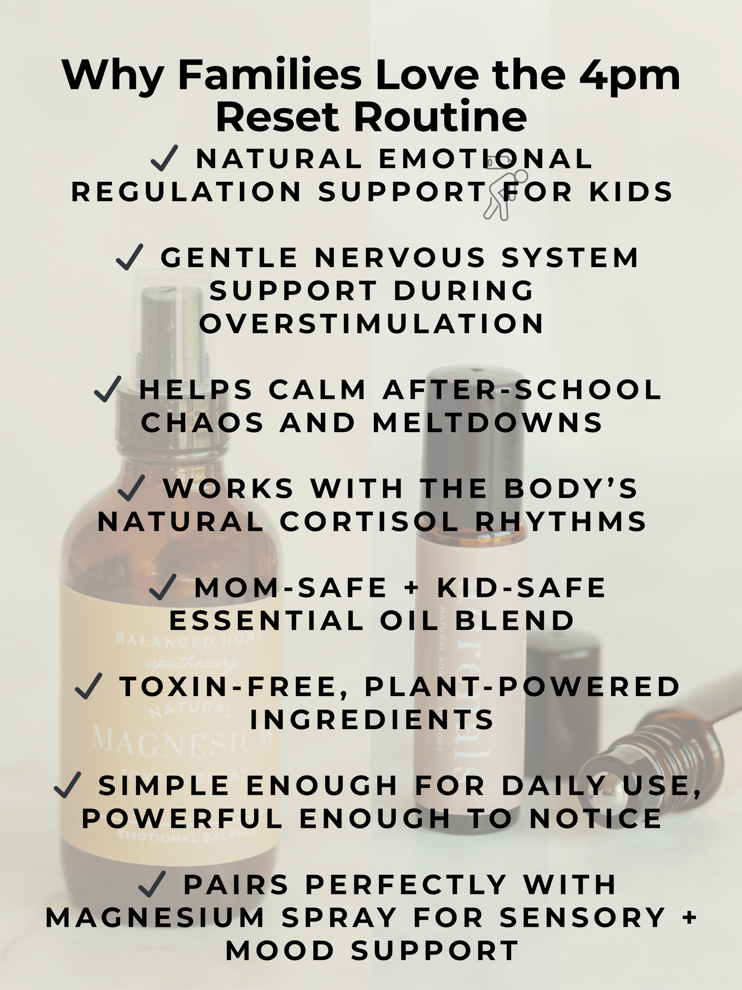 Adrenals Essential Oil Rollerball - Natural Nervous System Support for the 4pm Meltdown (Kid-Safe Essential Oil Blend)