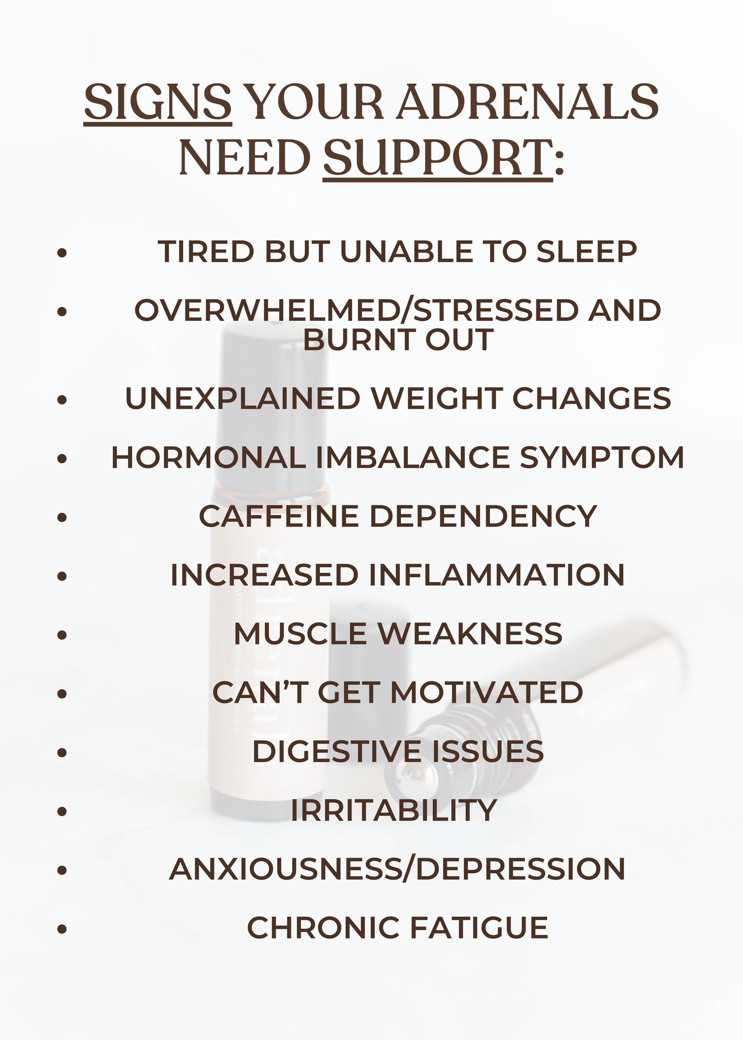 Adrenals Support Roll-On With Magnesium
