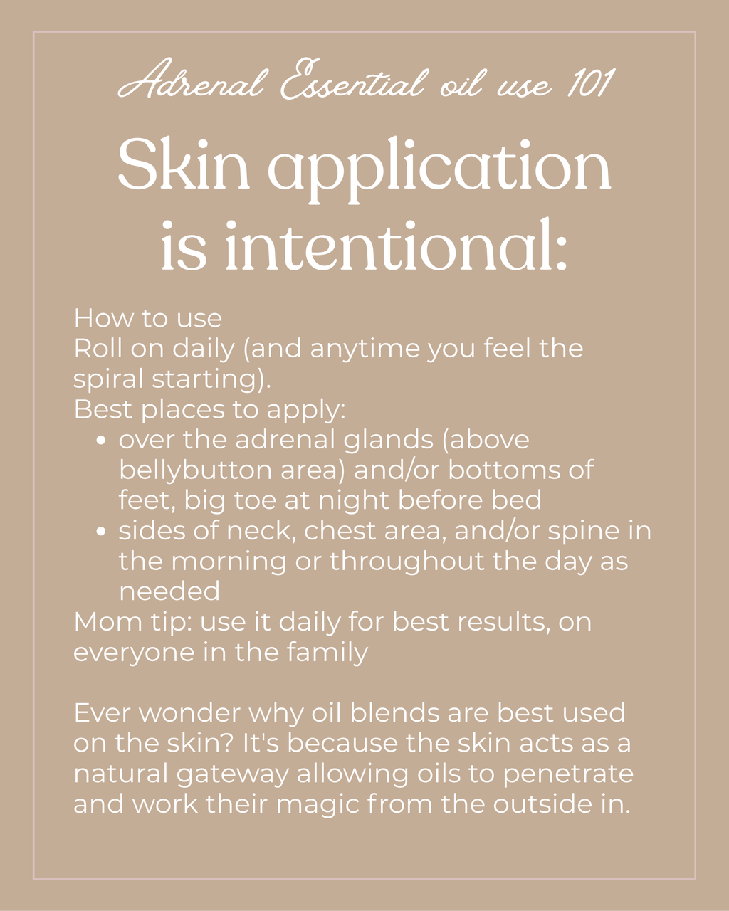 Adrenals Essential Oil Rollerball | 4PM Meltdown Support for Kids