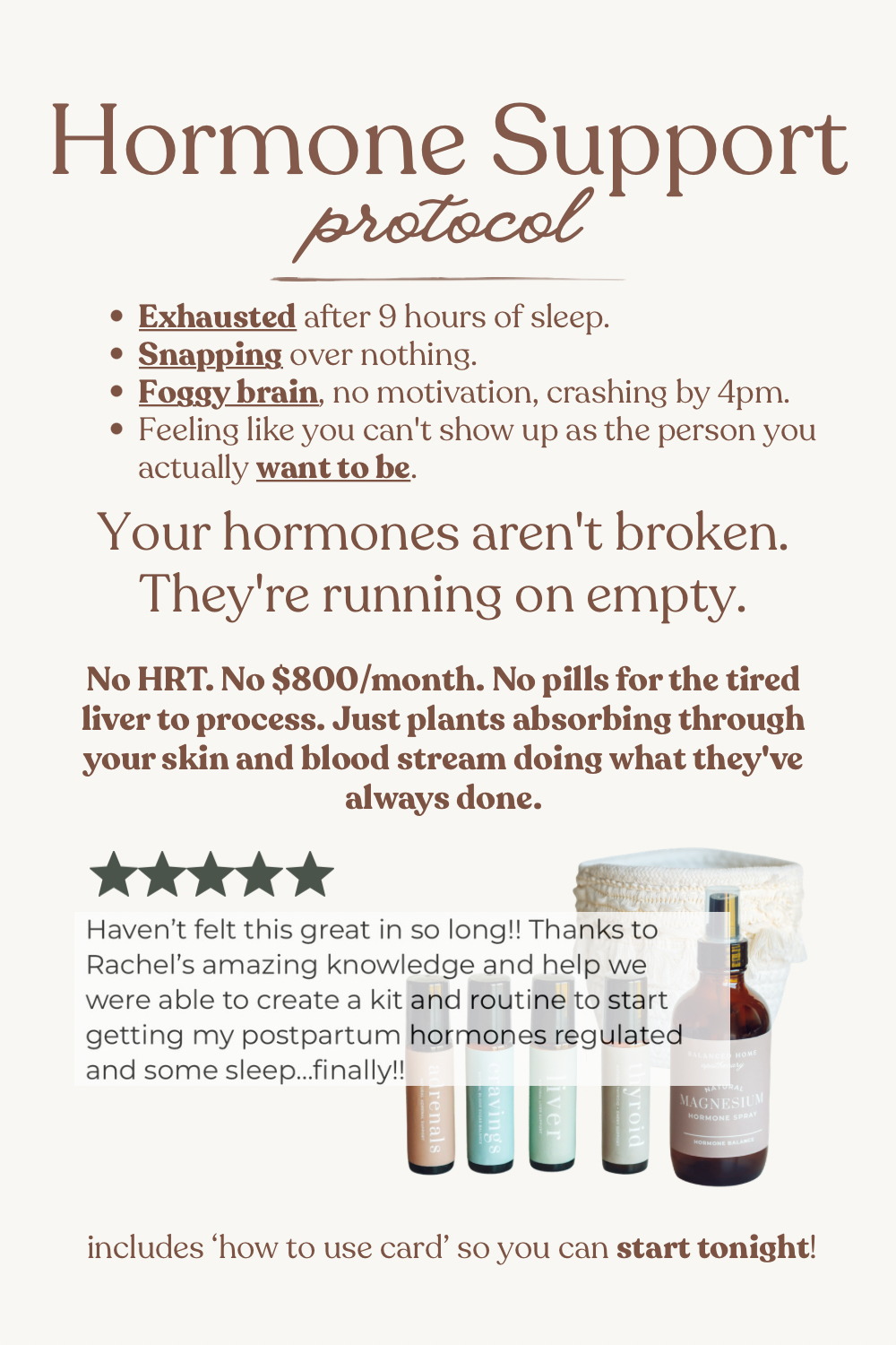 Hormone Support Protocol | Stress, Sleep + Hormone Balance for Women