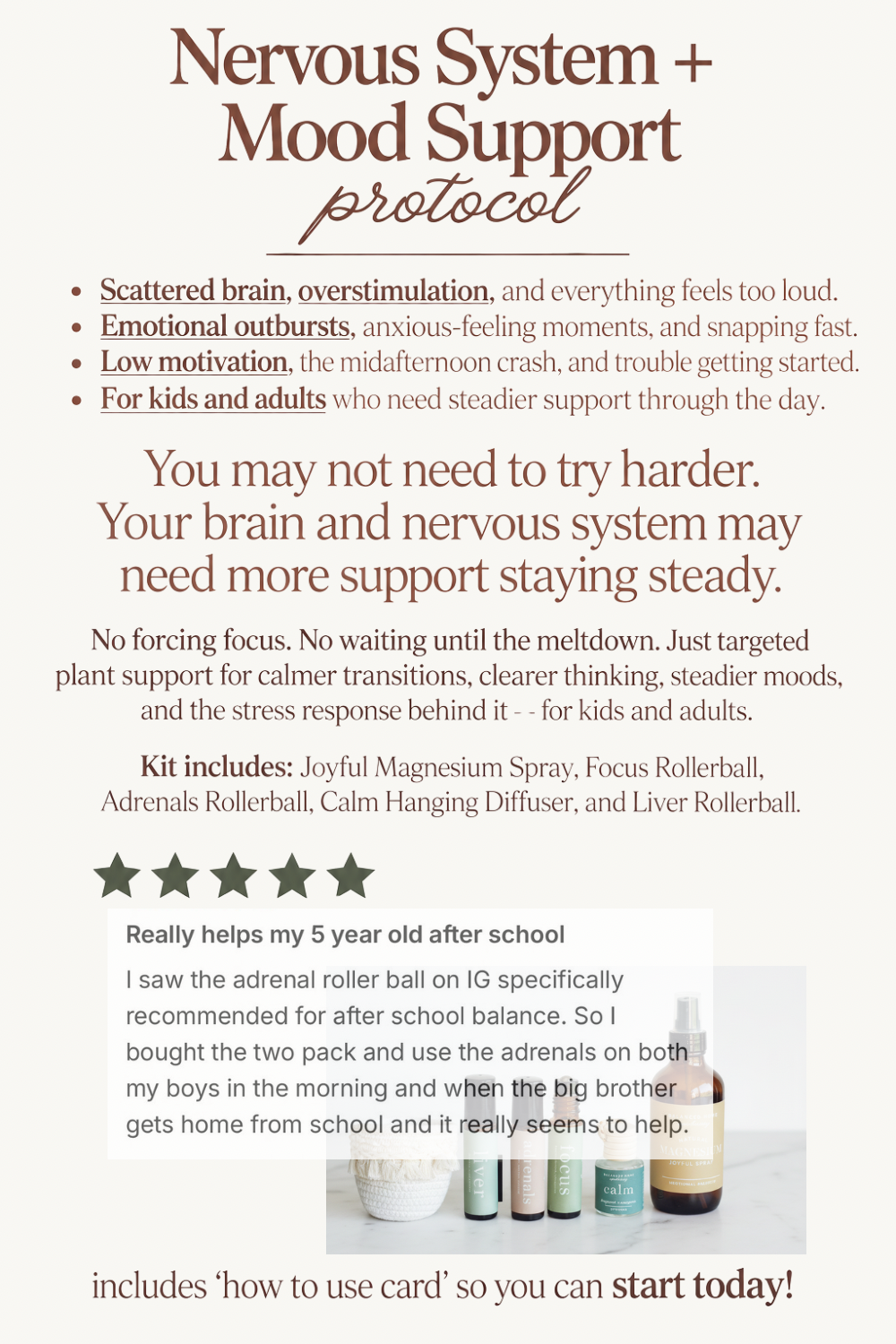 Nervous System + Mood Support Protocol