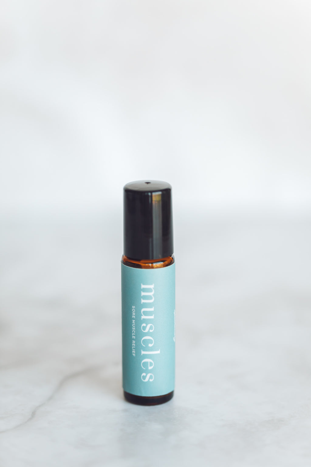 Muscles Essential Oil Rollerball with Magnesium Chloride | Grounding Aromatherapy Blend
