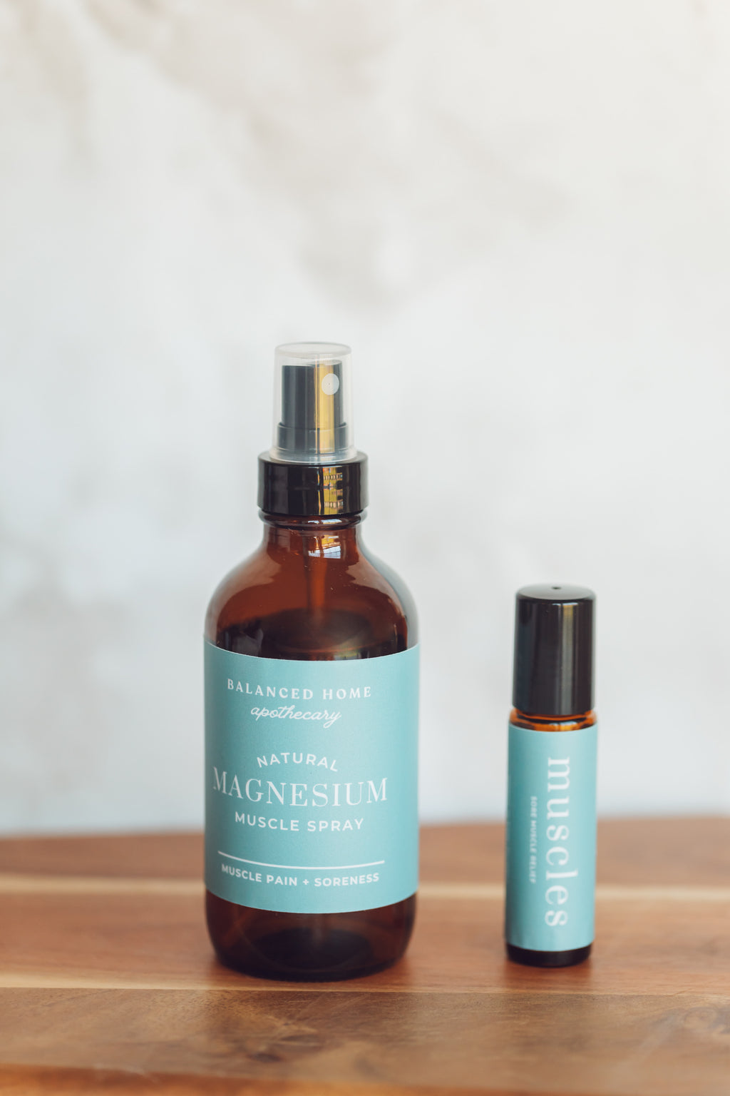 Muscles Essential Oil Rollerball with Magnesium Chloride | Grounding Aromatherapy Blend
