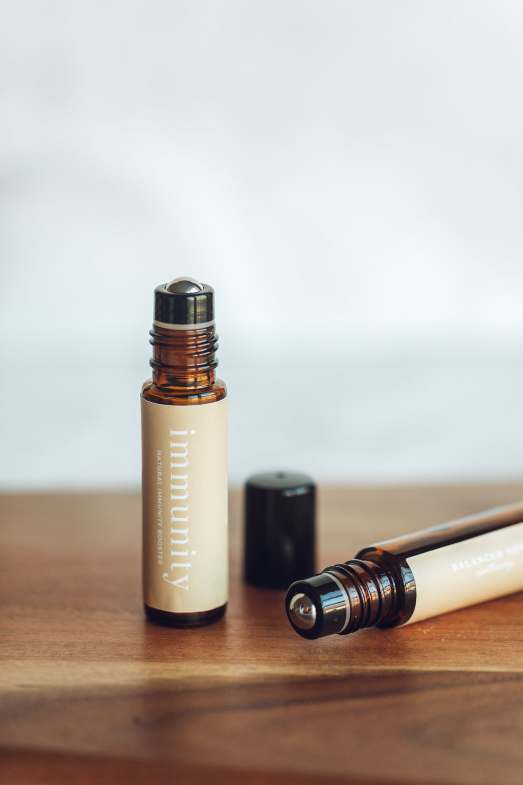 Immunity Essential Oil Collection – Aromatherapy Roller & Diffuser