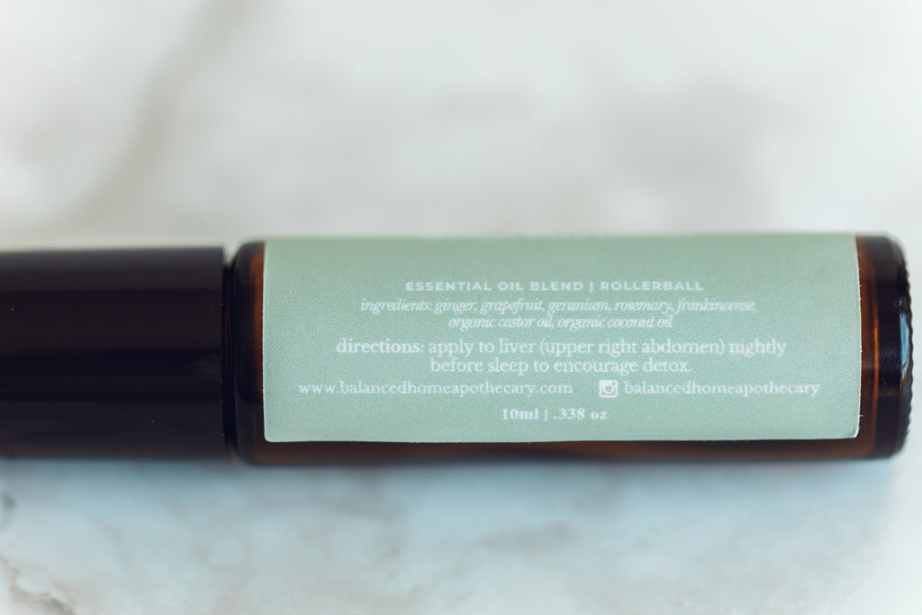 Liver Support Rollerball | Seasonal & Emotional Grounding