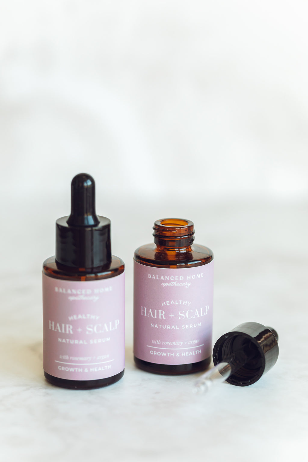 Hair + Scalp Serum | Rosemary • Castor • Argan • Coconut • Lavender • Tea Tree