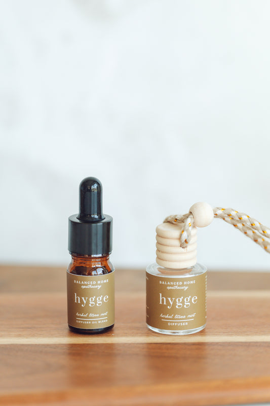 Hygge Cozy Essential Oil Blend - Mint + Rosemary + Citrus