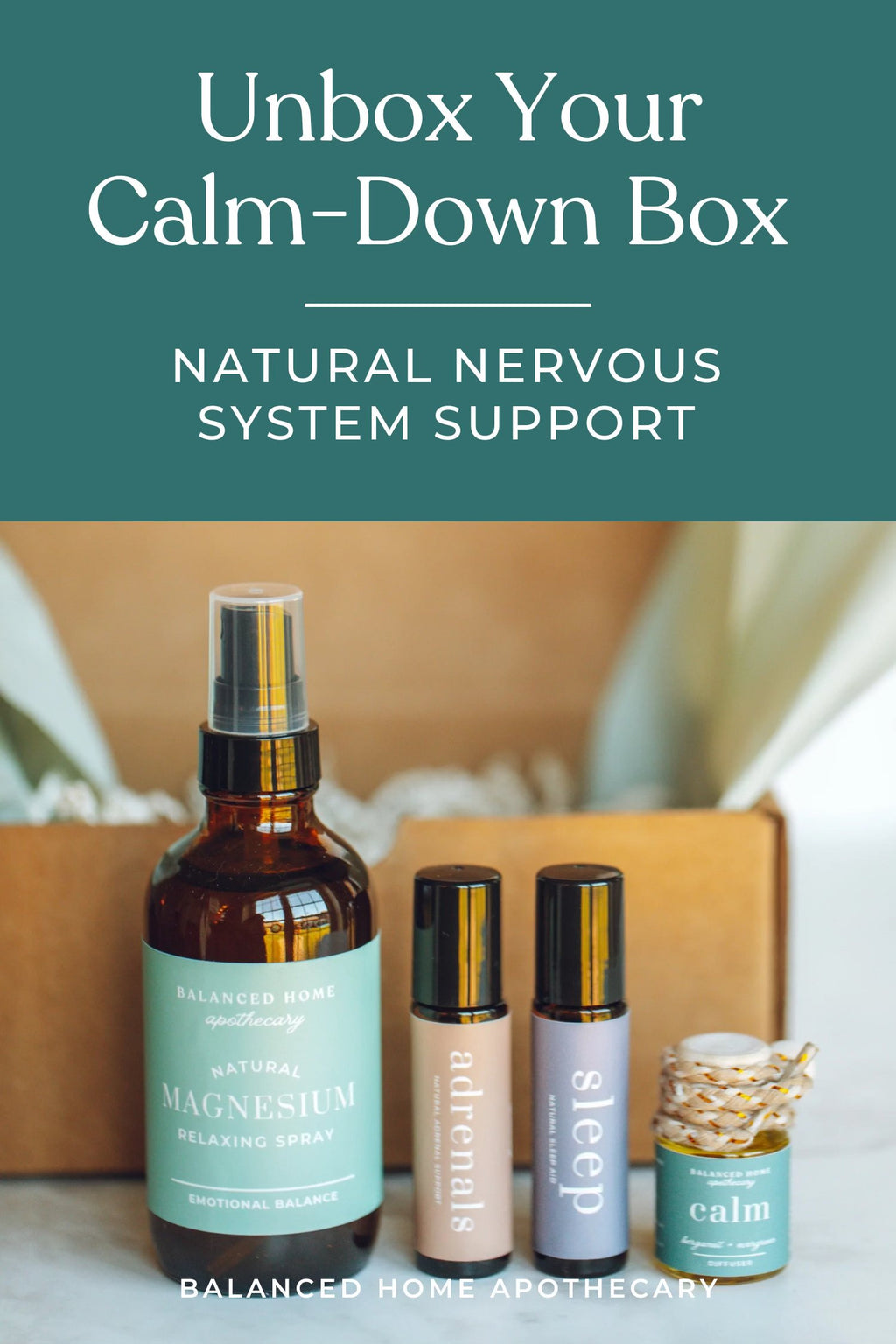 Calm Kit – Stress Support, Relaxation & Sleep Support | Essential Oils + Magnesium